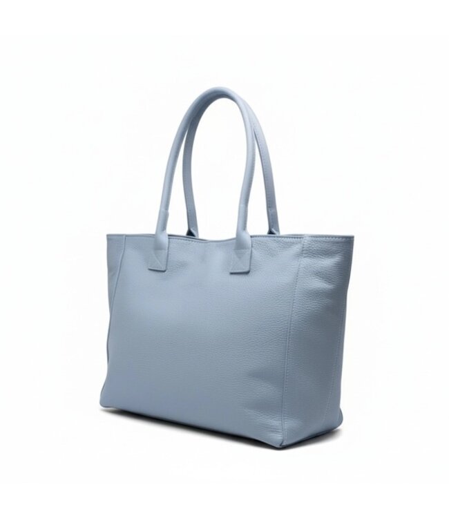 Zeen Lola dames tas licht blauw leer