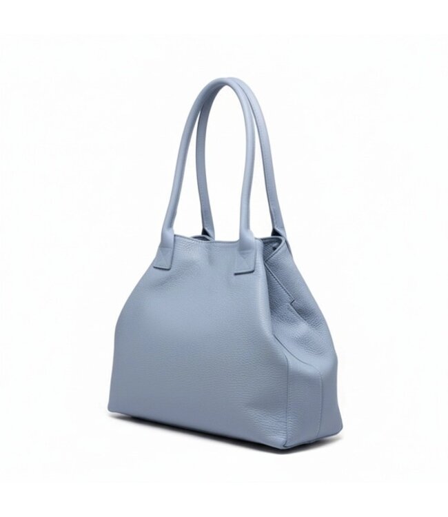 Zeen Lola women's bag light blue leather