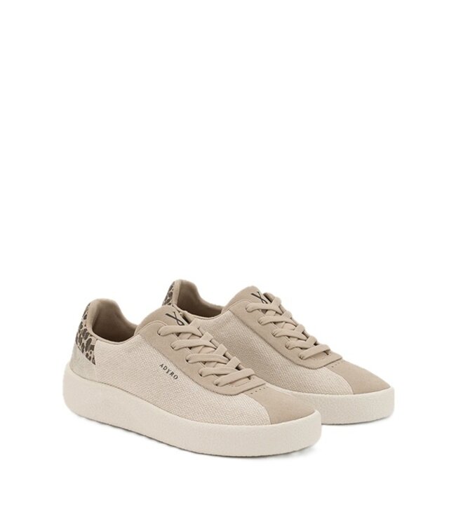 Adyro Premium women's sneakers Cheetah beige