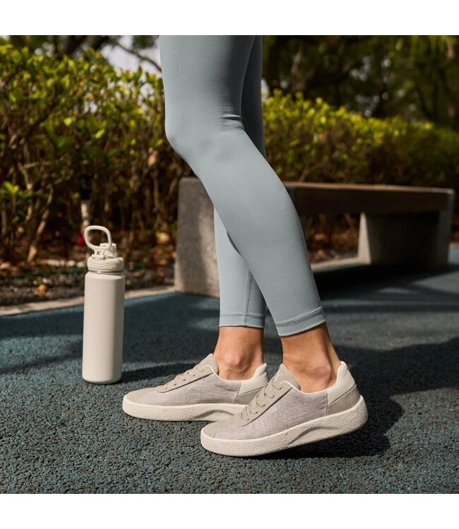 Adyro Premium dames sneakers grijs stof