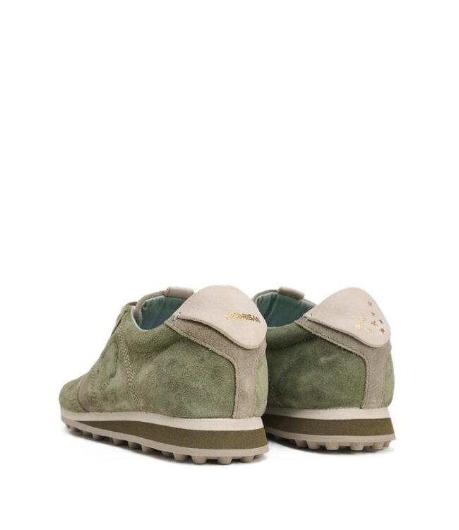 Satorisan Stardust Suede women's sneakers green