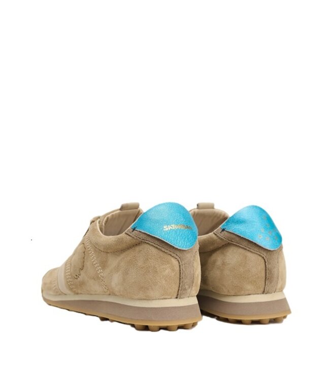 Satorisan Stardust Suede women's sneakers beige