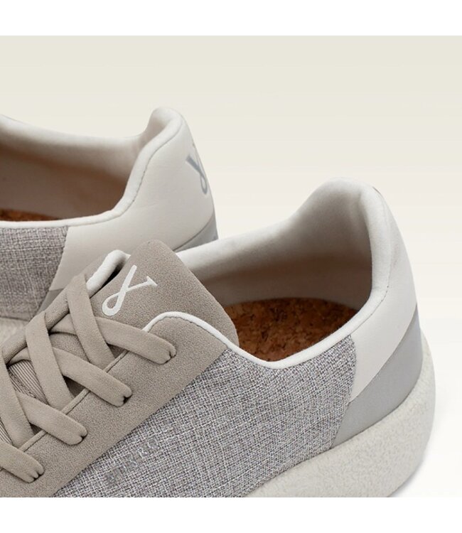 Adyro Premium dames sneakers grijs stof