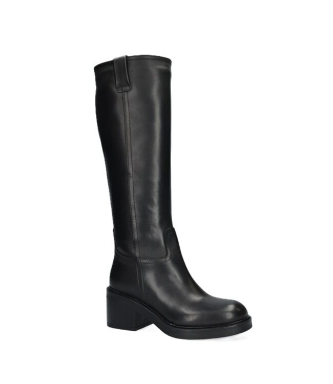 Julie Dee high boot black leather