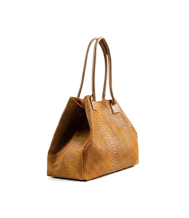 Zeen Bag ladies bag camel leather