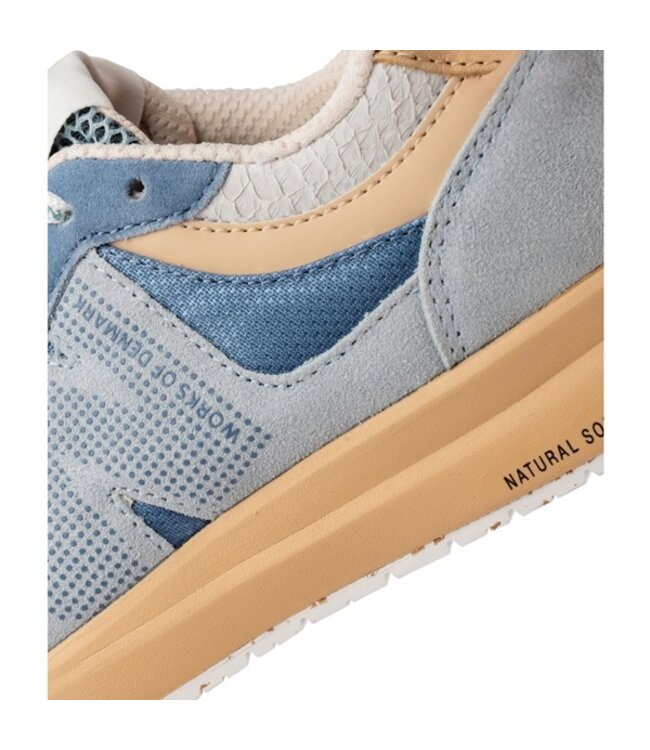 Woden Rigmor Open Mesh Ice Blue dames sneakers