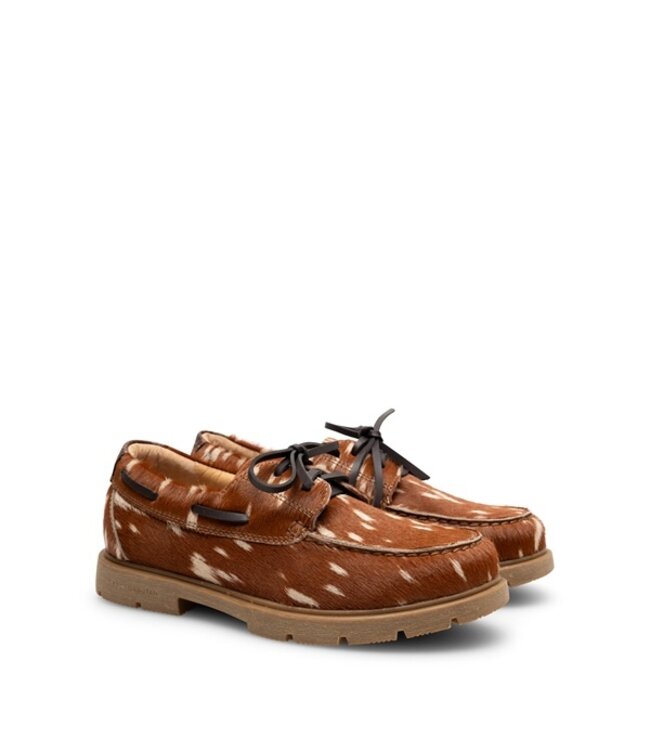 Woden dames bootschoen met bambi print