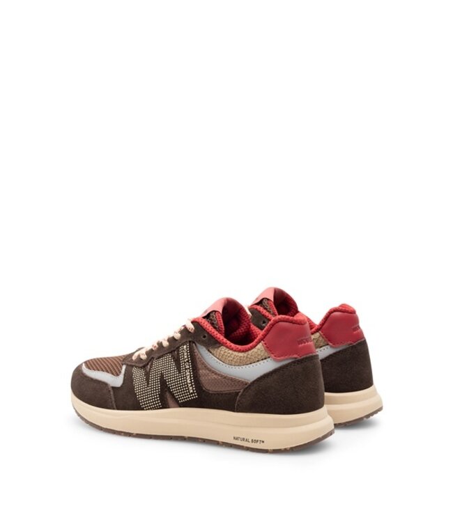 Woden Rigmor Open Mesh Cacao women's sneakers