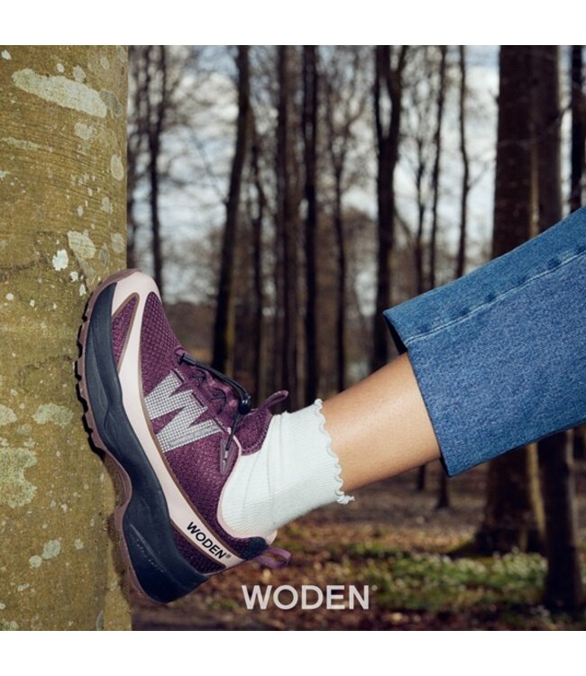 Woden Selma Cherry Waterproof dames sneakers