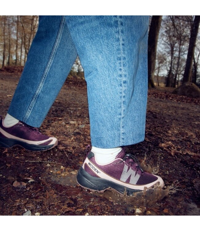 Woden Selma Cherry Waterproof women's sneakers