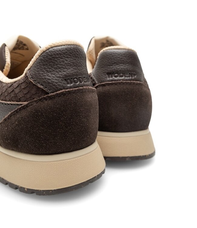 Woden Ronja Mix Chocolate dames sneakers