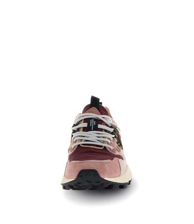 Flower Mountain dames sneakers bordo, roze