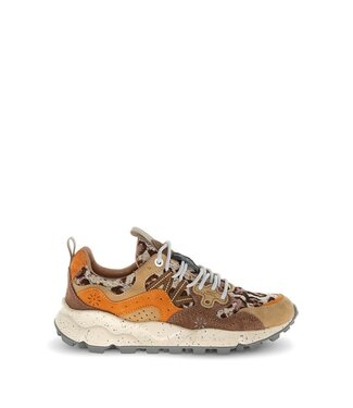 Flower Mountain Flower Mountain women's sneakers brown, beige leopard