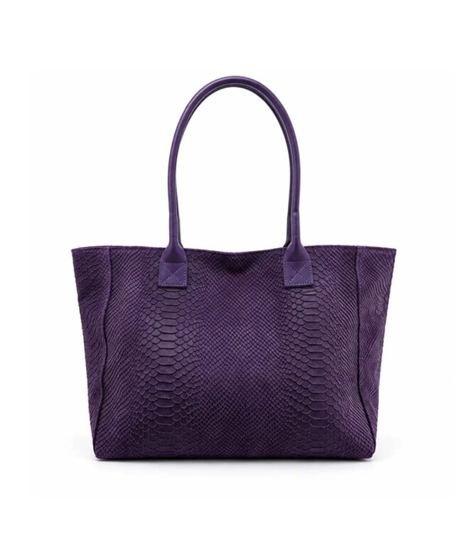 Zeen Bag ladies bag purple leather