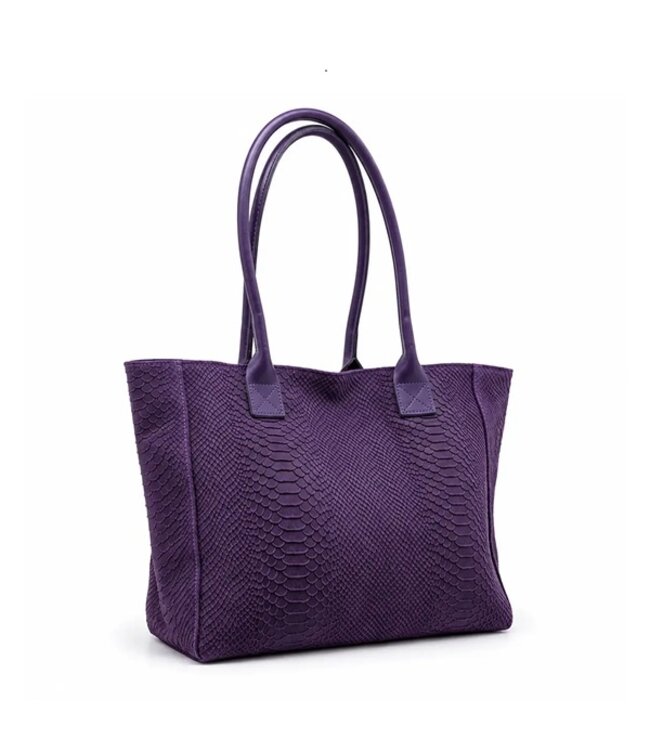 Zeen Bag ladies bag purple leather