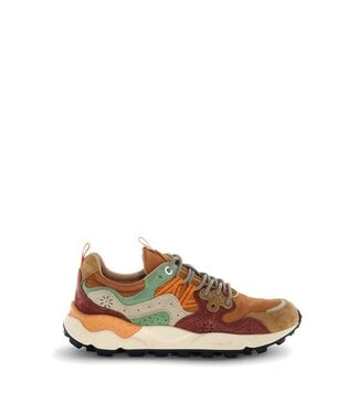 Flower Mountain Flower Mountain women's sneakers cognac brown multi
