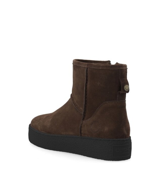 Ca Shott women's mid-high boots wool lining brown
