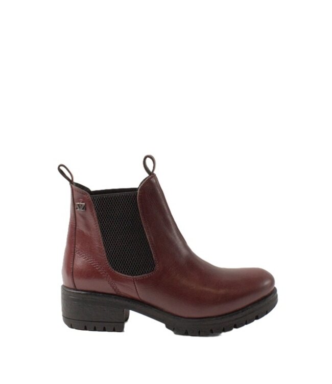 Lazamani Lazamani women's Chelsea boots burgundy leather