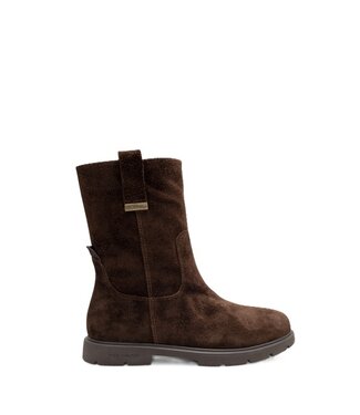 Woden Woden Luna Suède boots donkerbruin