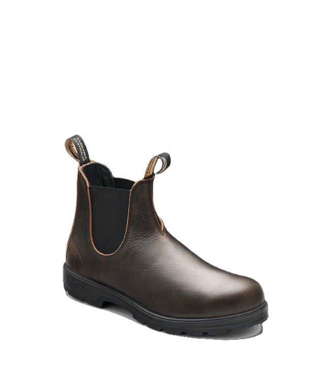 Blundstone Classic women's Chelsea boots in vintage brown leather