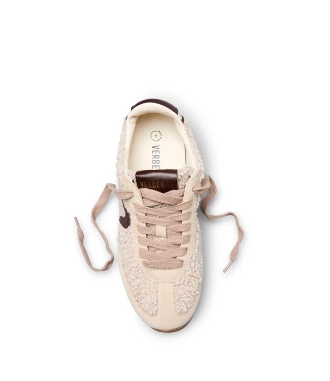 Verbenas Jamaica beige wol dames sneakers