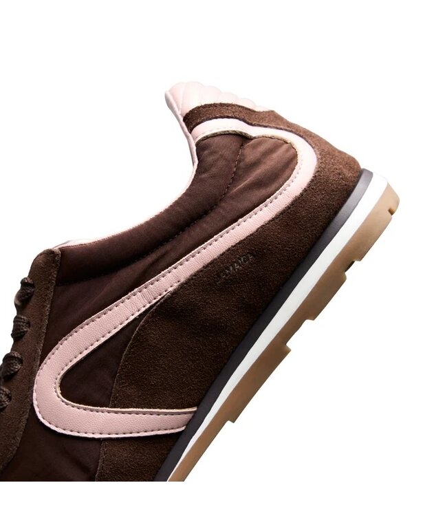 Verbenas Jamaica dark brown women's sneakers