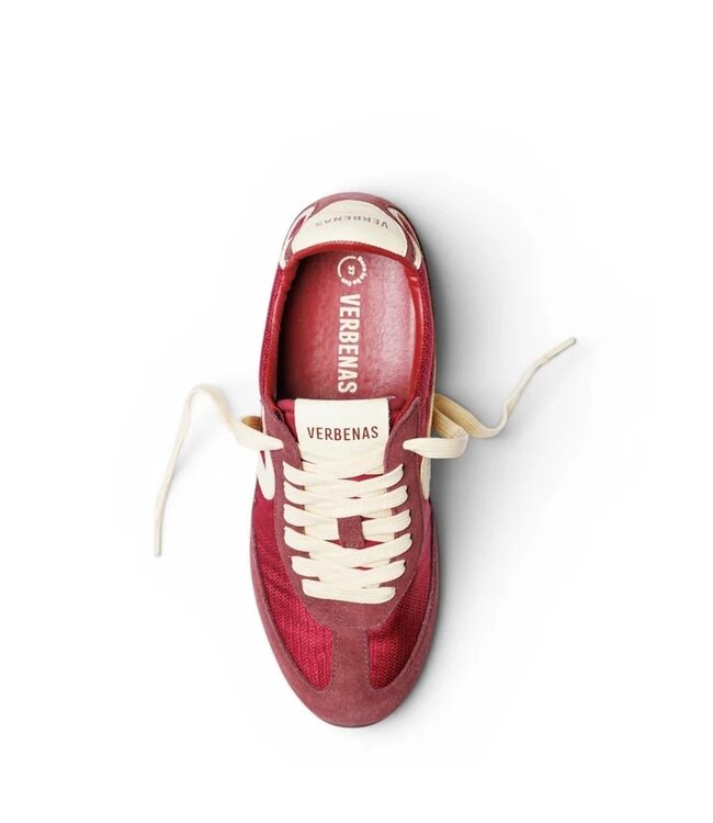 Verbenas Jamaica bordeaux women's sneakers