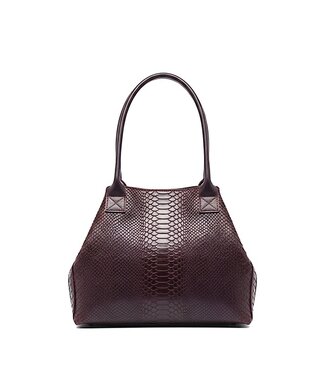 Zeen Zeen Bag damestas bordeaux rood leer