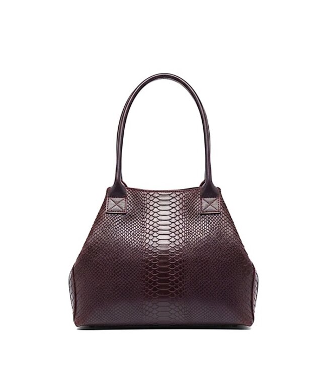 Zeen Zeen Bag ladies bag dark red leather