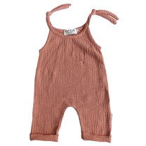 Broer & Zus Baby summer suit terra