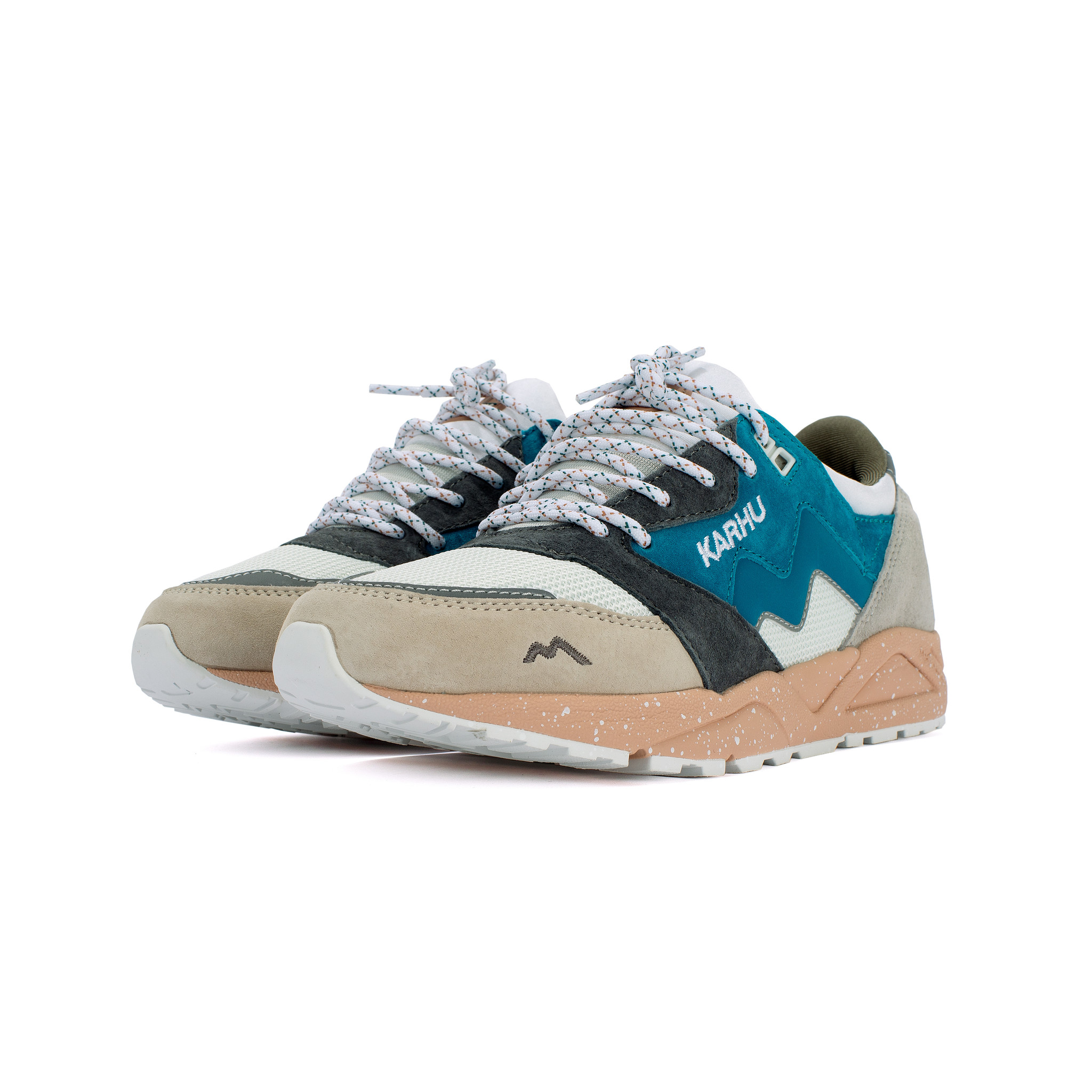karhu aria 95 whitecap gray mosaic blue