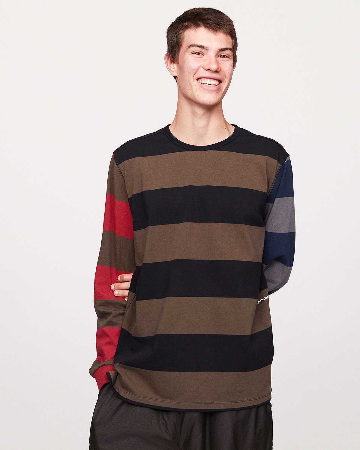 Pop Trading Company Longsleeve Popss22 02 005 Woei