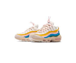 air max 95 yellow pink blue