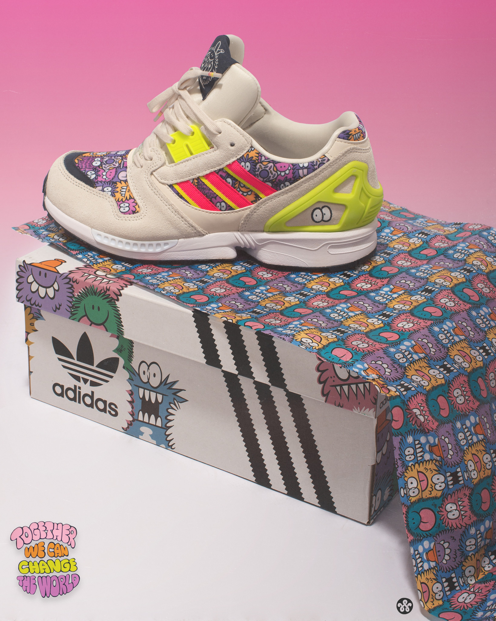 Adidas X Kevin Lyons ZX 8000 - Unisex Footwear from Cooshti.com