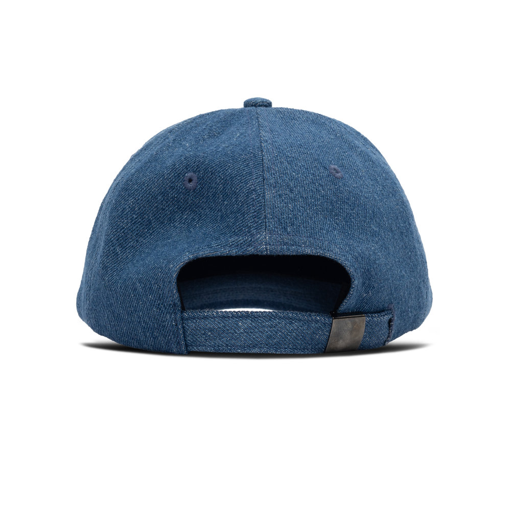 WOEI LOGO 6 PANEL DENIM