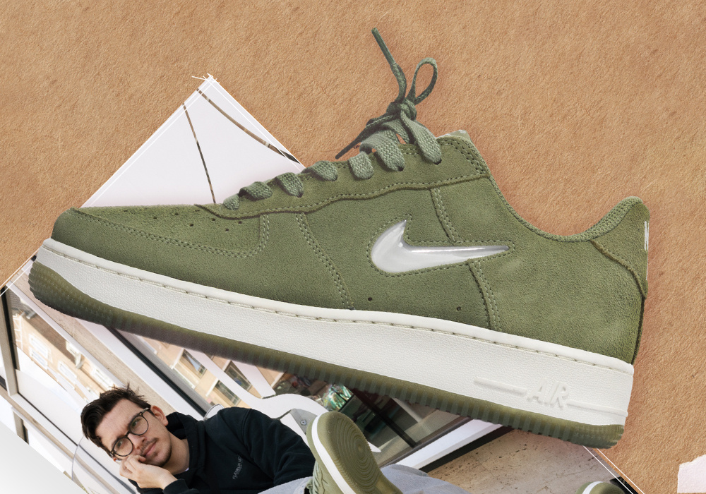 nike air force 1 low retro green