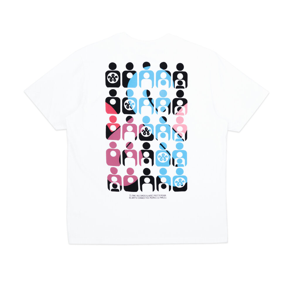 WOEI X CLONE RECORDS T-SHIRT X CLONE RECORDS T-SHIRT