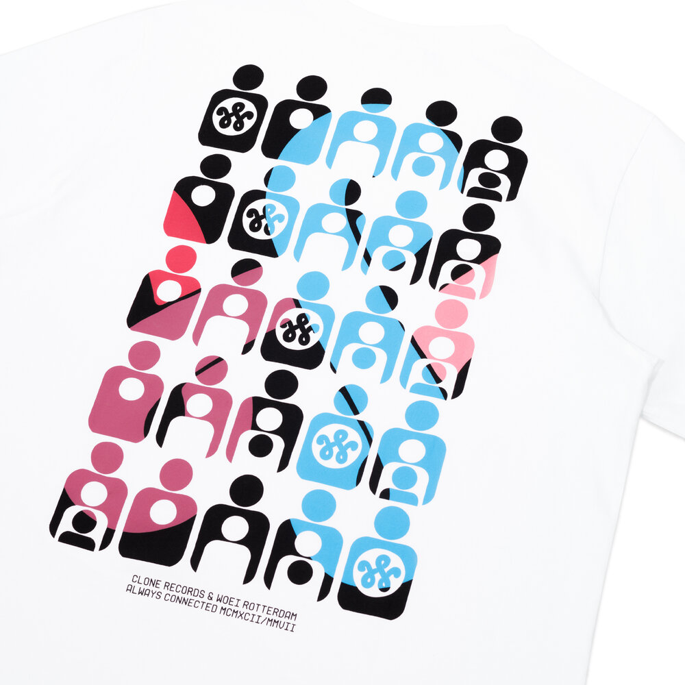 WOEI X CLONE RECORDS T-SHIRT X CLONE RECORDS T-SHIRT