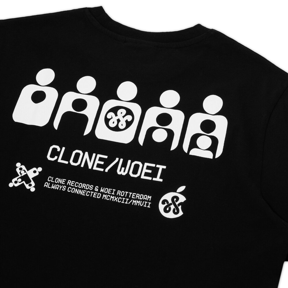 WOEI X CLONE RECORDS T-SHIRT X CLONE RECORDS T-SHIRT