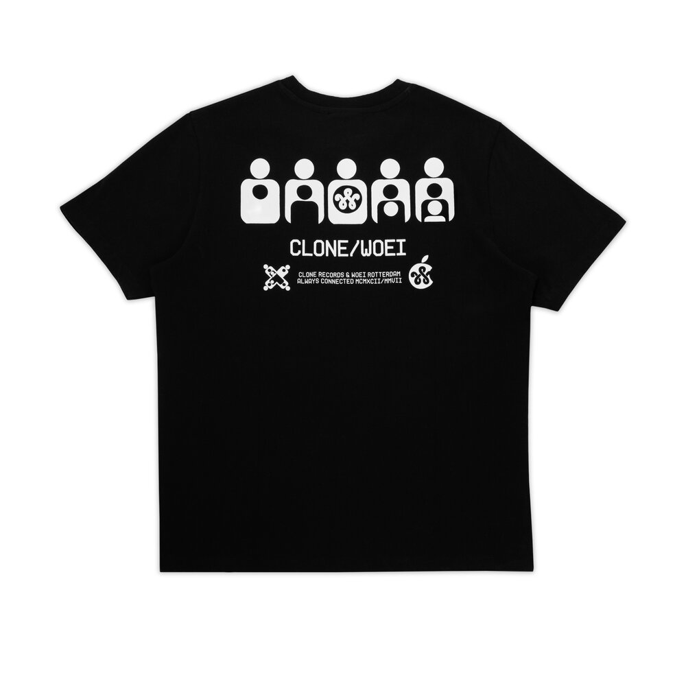 WOEI X CLONE RECORDS T-SHIRT X CLONE RECORDS T-SHIRT