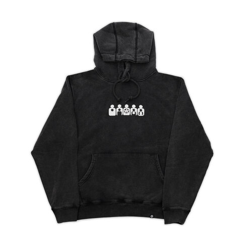 X CLONE RECORDS HOODED SWEATER