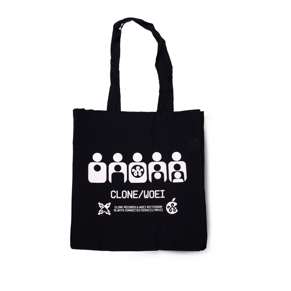 RECORDS BLACK VINYL BAG