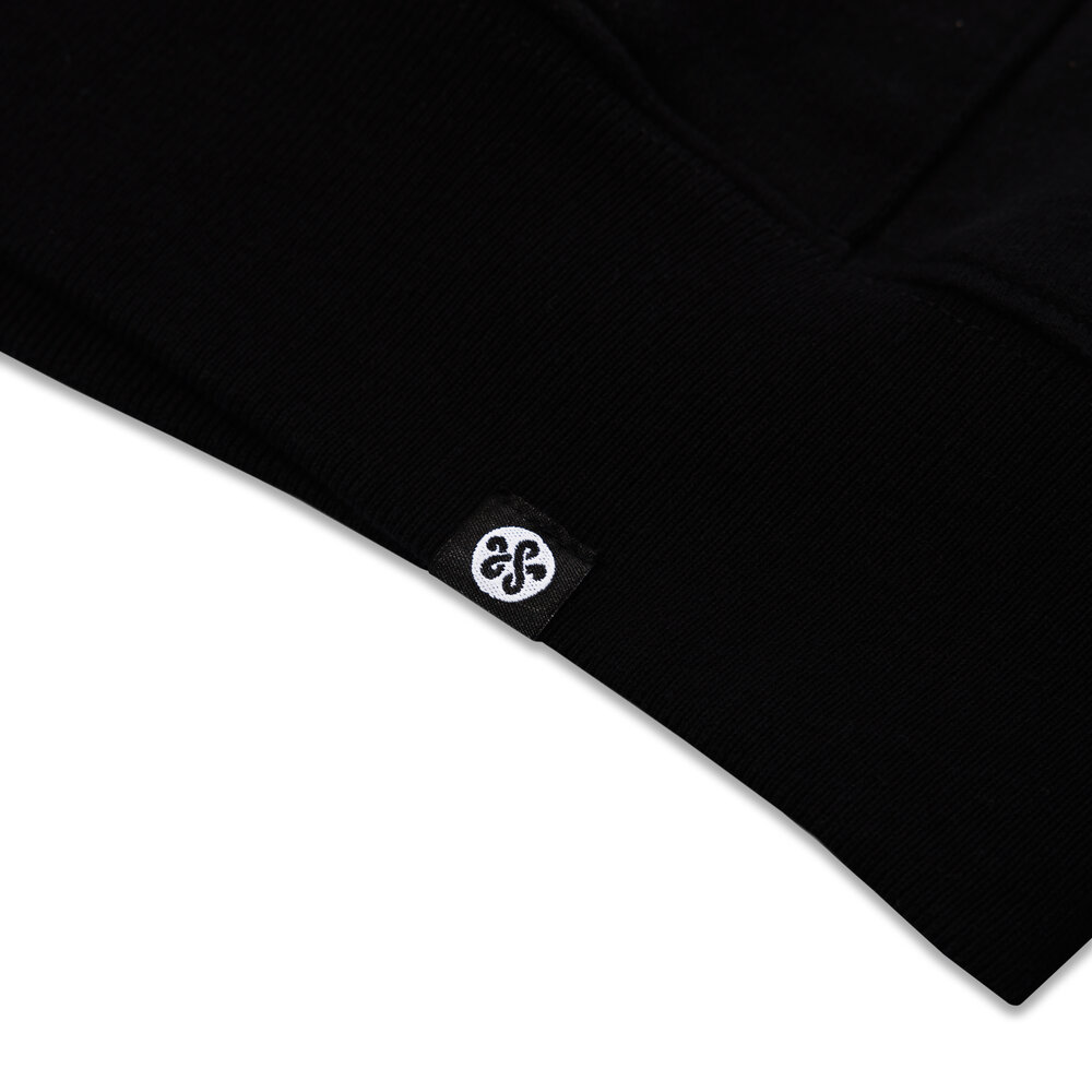 WOEI HOODED SWEATER 'BLACK' HOODED SWEATER 'BLACK'