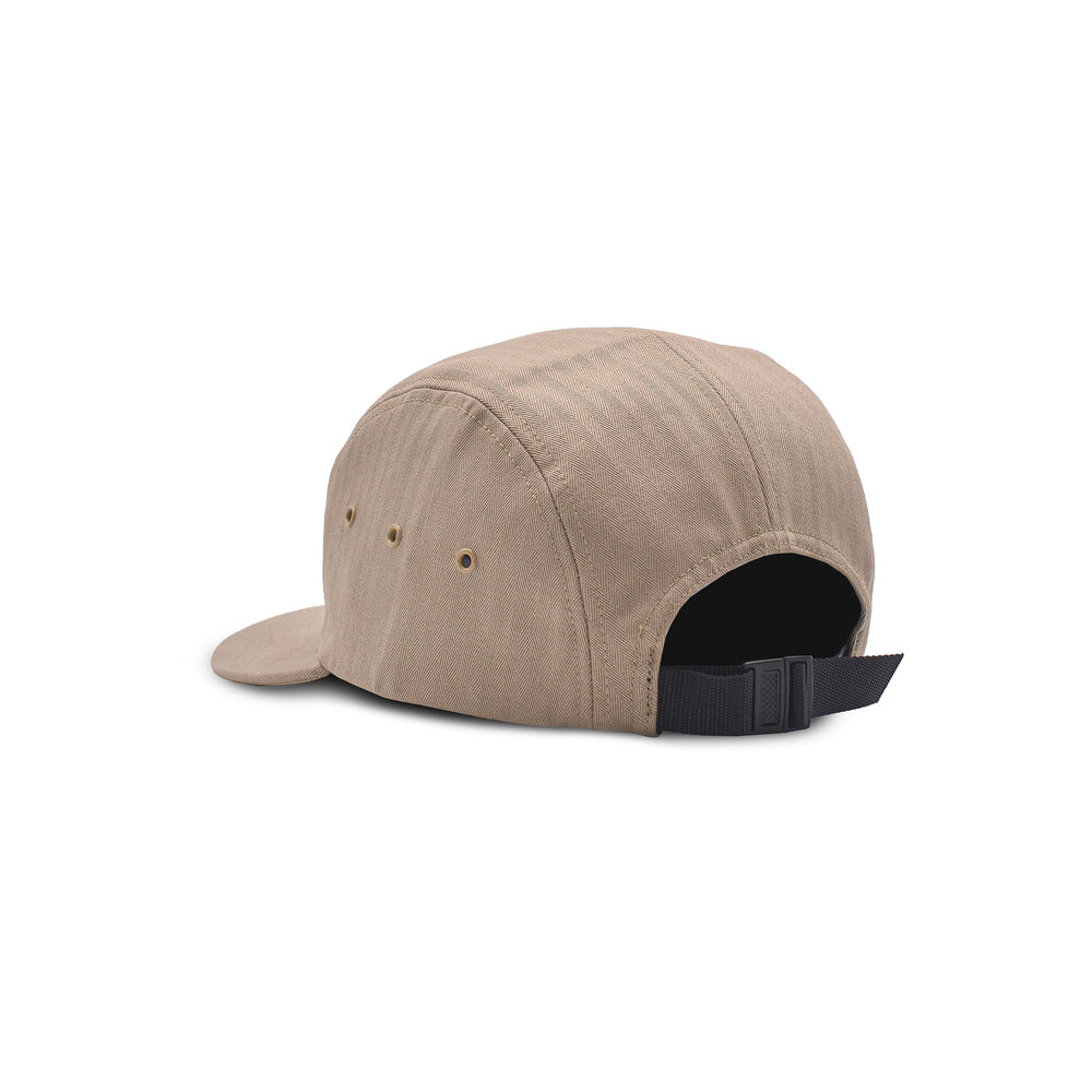 POP TRADING COMPANY NAUTICAL HERRINGBONE FIVEPANEL HAT NAUTICAL HERRINGBONE FIVEPANEL HAT