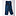 BY PARRA SWEAT HORSE TRACK PANTS MIDNIGHT BLUE