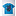 BY PARRA FANCY HORSE T-SHIRT AZURE BLUE