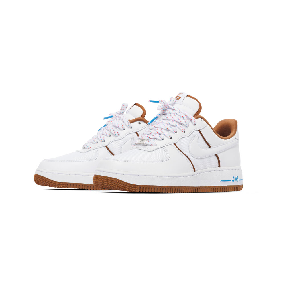 NIKE AIR FORCE 1 ‘07 'WHITE AND LIGHT BRITISH TAN'
