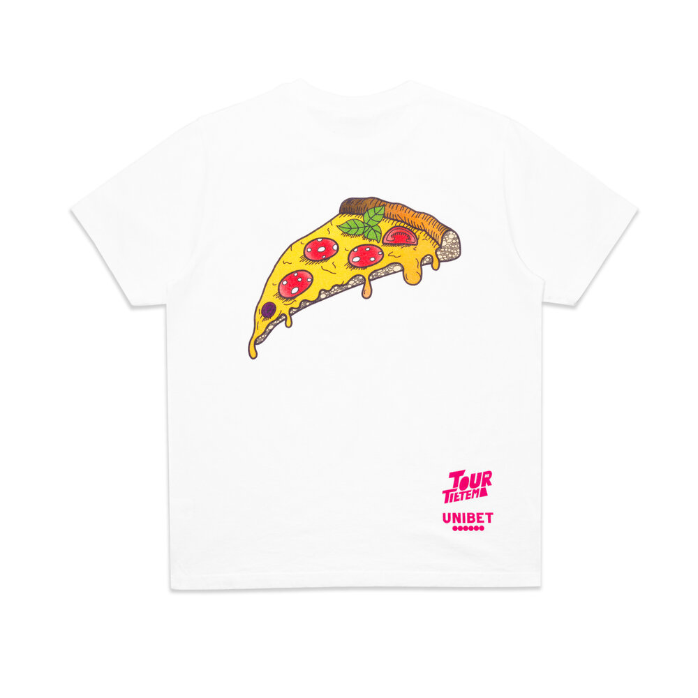WOEI WOEI X TOUR DE TIETEMA 'PIZZA' TEE WOEI X TOUR DE TIETEMA 'PIZZA' TEE