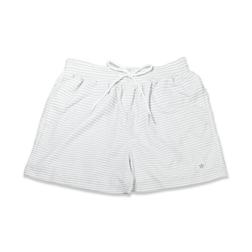 WOEI PATCH SWIM SHORT 'MARINA COOL GREY'