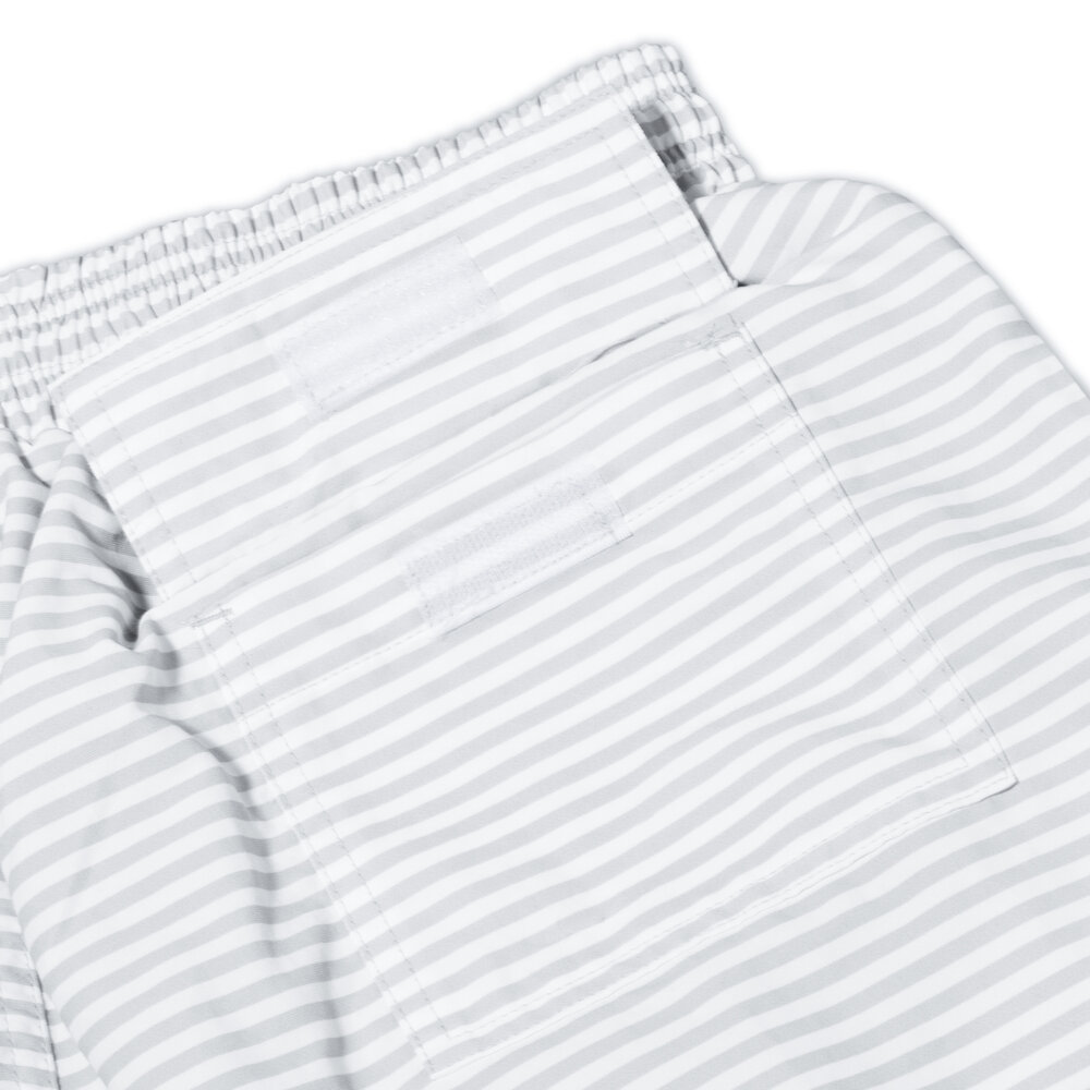 WOEI WOEI PATCH SWIM SHORT 'MARINA COOL GREY' WOEI PATCH SWIM SHORT 'MARINA COOL GREY'